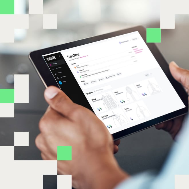 Photo of Centersquare Customer Portal dashboard to control infrastructure
